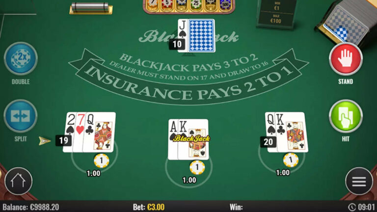 Free Online Blackjack
